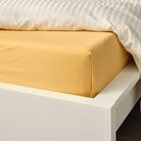 NATTJASMIN - Sheet, yellow, 240x260 cm - best price from Maltashopper.com 20543483