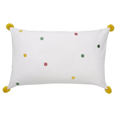 NATTSLÄNDA Cushion cover - patterned polva dot pattern 40x65 cm , 40x65 cm