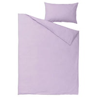 NATTSVÄRMARE - Duvet cover and pillowcase, lilac, 150x200/50x80 cm - best price from Maltashopper.com 90529191