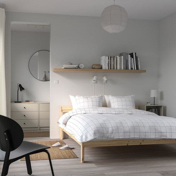 Ikea NEIDEN Bed structure - pine/Luröy 160x200 cm , 160x200 cm