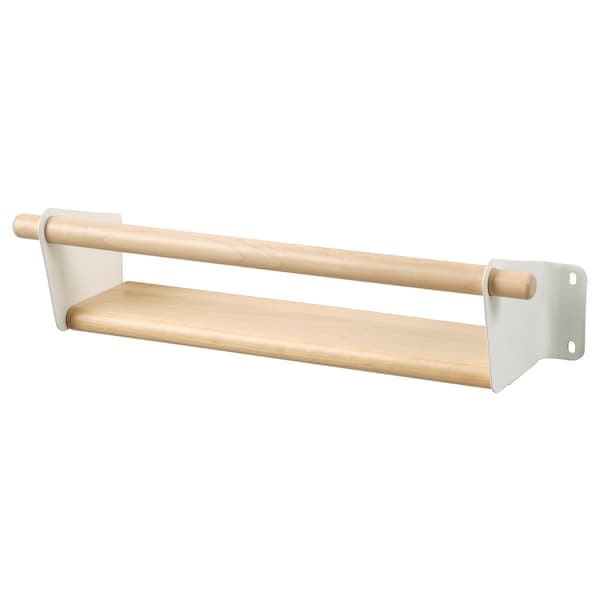 NEREBY - Wall shelf, birch, 40x10 cm