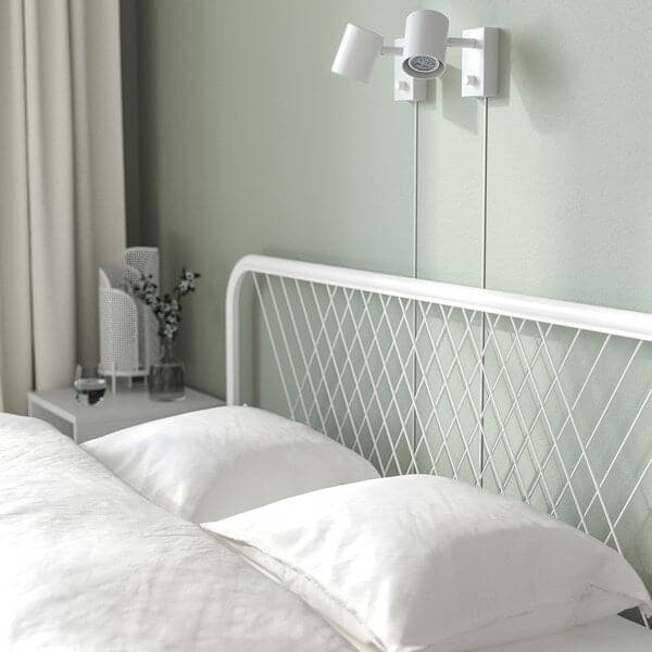 NESTTUN Bed structure - white/Luröy 140x200 cm , 140x200 cm - Premium Beds & Bed Frames from Ikea - Just €284.99! Shop now at Maltashopper.com