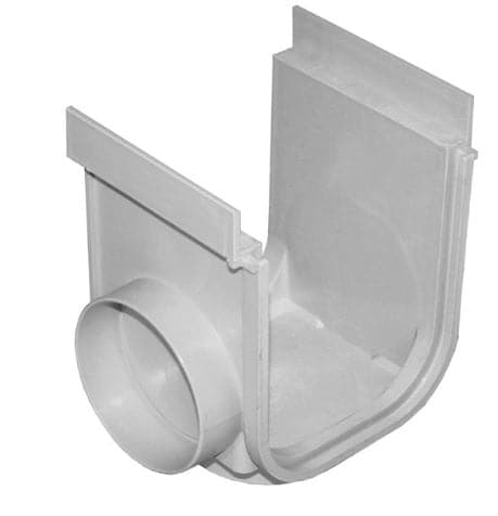 Bricocenter CHANNEL JOINT WITH DRAIN DIA 80 MM 130 X 75