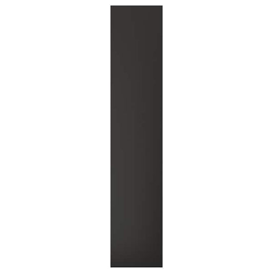 NICKEBO - Door, matt anthracite, 40x200 cm - best price from Maltashopper.com 80537714