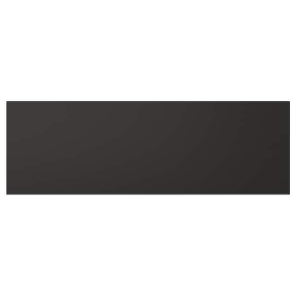 NICKEBO - Drawer front, matt anthracite, 60x20 cm - best price from Maltashopper.com 20537731