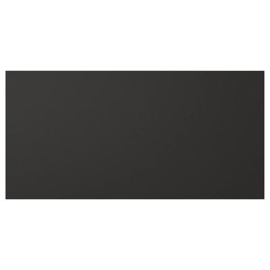 NICKEBO - Drawer front, matt anthracite, 40x20 cm - best price from Maltashopper.com 80537728