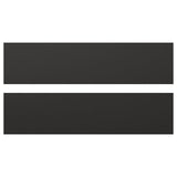 NICKEBO drawer front, matt anthracite, 40x10 cm, 2 pack