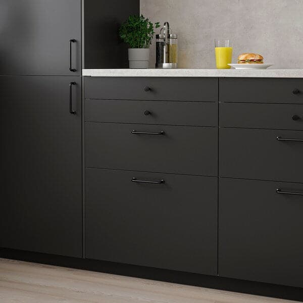 Ikea NICKEBO - Drawer front, matt anthracite, 40x10 cm