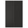 NICKEBO - NICKEBO 2-p door f corner base cabinet set, matt anthracite, 25x80 cm