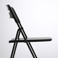 NISSE - Folding chair, black - best price from Maltashopper.com 30115066