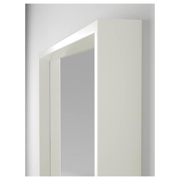 NISSEDAL - Mirror, white, 65x65 cm - best price from Maltashopper.com 20320312
