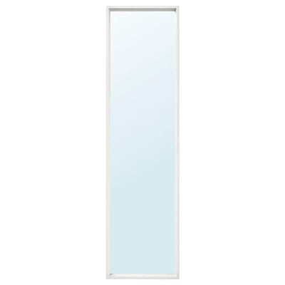 NISSEDAL - Mirror, white, 40x150 cm - best price from Maltashopper.com 30320316