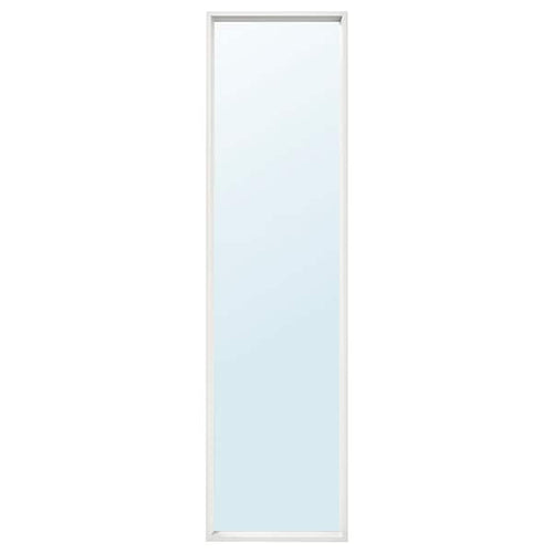 NISSEDAL - Mirror, white, 40x150 cm
