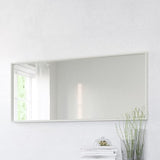 NISSEDAL mirror, white, 65x150 cm