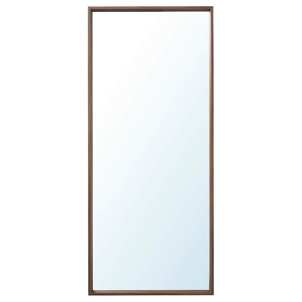 NISSEDAL Mirror, walnut effect,65x150 cm , 65x150 cm - best price from Maltashopper.com 20501869