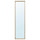 NISSEDAL Mirror - oak effect with white bite 40x150 cm , 40x150 cm