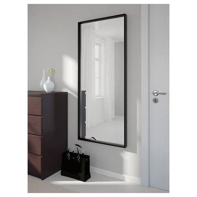 NISSEDAL - Mirror, black, 65x150 cm - best price from Maltashopper.com 70320319