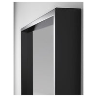NISSEDAL - Mirror, black, 65x65 cm - best price from Maltashopper.com 50320320