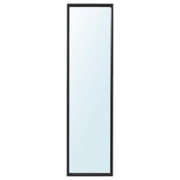 NISSEDAL - Mirror, black, 40x150 cm - best price from Maltashopper.com 30320321
