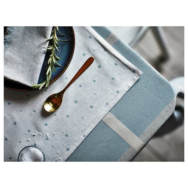 NISSÖGA - Tablecloth, blue