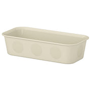 Ikea NOJIG - Organiser, plastic/beige, 10x20x5 cm