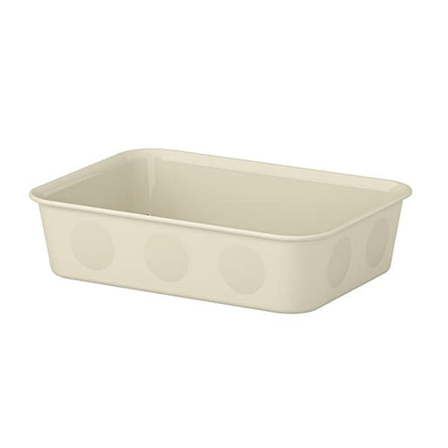 NOJIG organiser, plastic/beige, 15x20x5 cm