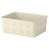 NOJIG organiser, plastic/beige, 20x25x10 cm