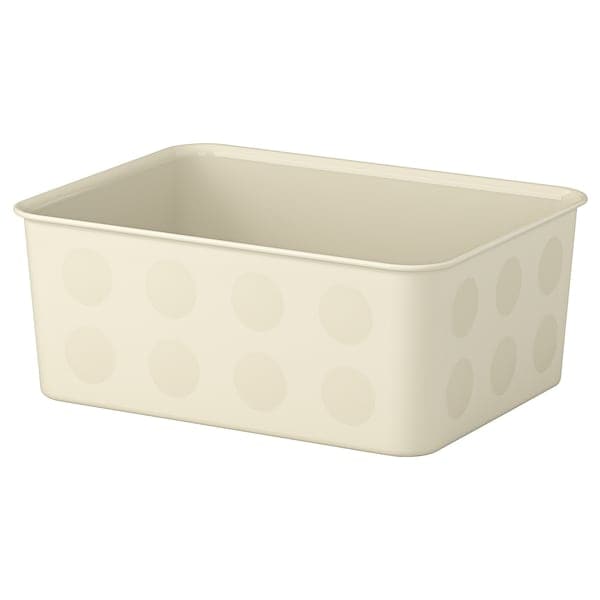Ikea NOJIG - Organiser, plastic/beige, 20x25x10 cm