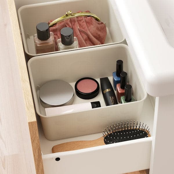 Ikea NOJIG - Organiser, plastic/beige, 20x25x10 cm