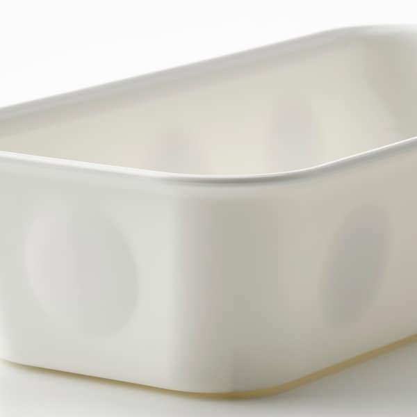 Ikea NOJIG Storage - plastic/white 10x20x5 cm , 10x20x5 cm