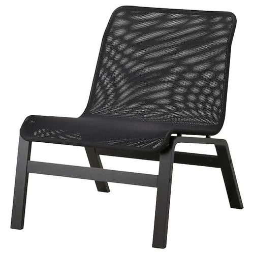 NOLMYRA - Easy chair, black/black