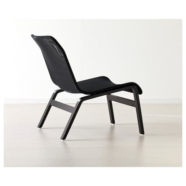 NOLMYRA - Easy chair, black/black - best price from Maltashopper.com 40233535