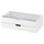 NORDLI modular chest of 2 drawers, white, 80x23 cm