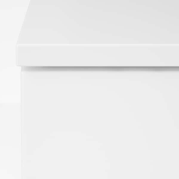Ikea NORDLI - Chest of 2 drawers, white, 40x99 cm