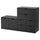 NORDLI chest of 8 drawers, anthracite, 160x99 cm