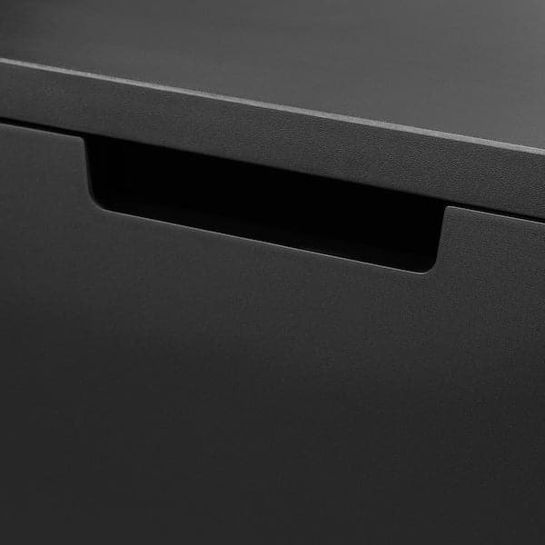 Ikea NORDLI - Chest of 9 drawers, anthracite, 160x76 cm