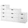 NORDLI chest of 9 drawers