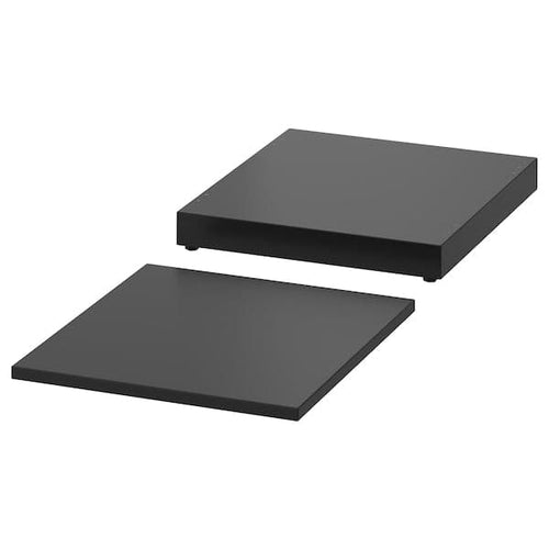 NORDLI - Top and plinth, anthracite, 40x47 cm