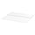 NORDLI - NORDLI Top and plinth, white, 120x47 cm