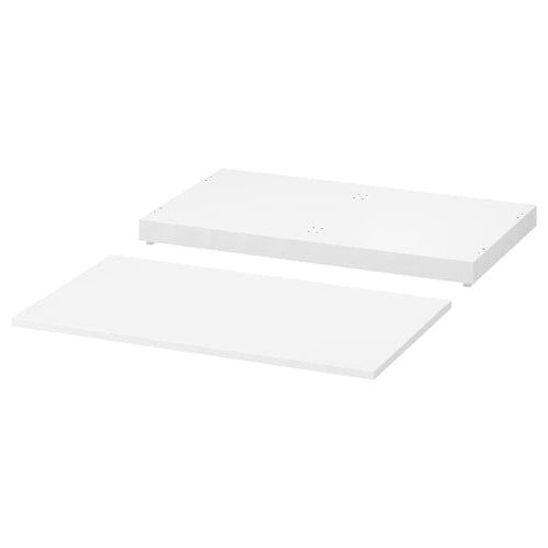 NORDLI - Top and plinth, white, 80x47 cm