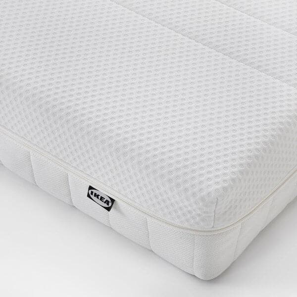 Ikea NORDLI - Bed frame/container/material, white/Åkrehamn rigid, , 140x200 cm
