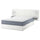 NORDLI - Bed frame/container/material , 140x200 cm