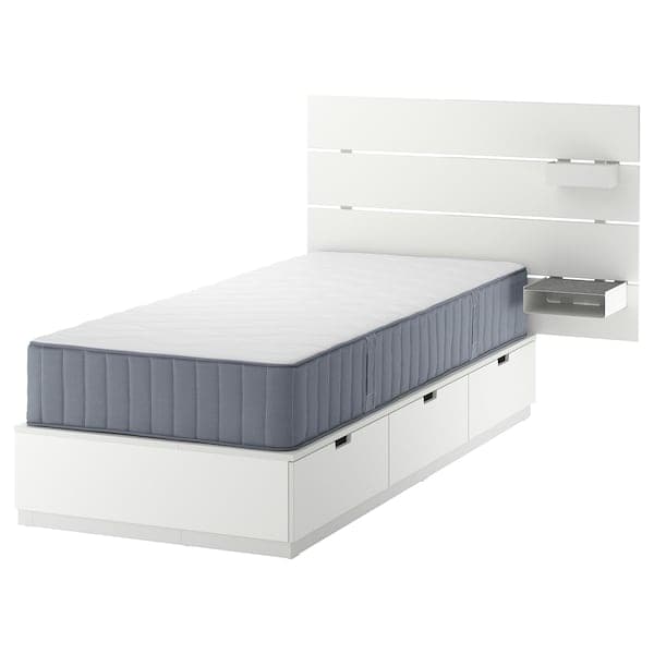 NORDLI - Bed frame/container/material , 90x200 cm - best price from Maltashopper.com 89536866