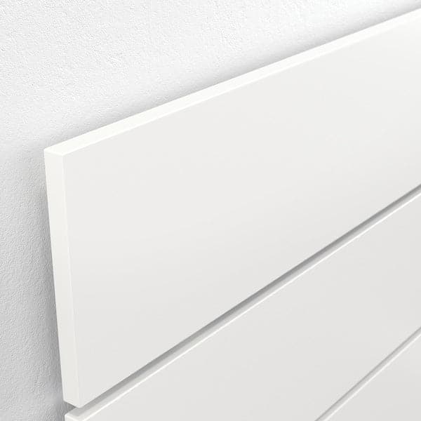 Ikea NORDLI - Bed frame w storage and headboard, white, 160x200 cm