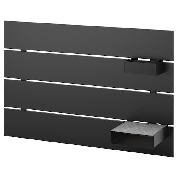 NORDLI - Headboard, anthracite , 90 cm