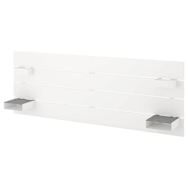 NORDLI - Headboard, white, 140/160 cm - best price from Maltashopper.com 10372976