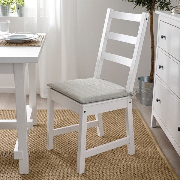 NORDVIKEN - Chair cushion, beige, 44/40x43x4 cm , - best price from Maltashopper.com 00444318