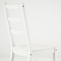 NORDVIKEN / NORDVIKEN - Table and 2 chairs, white/white, 74/104x74 cm - best price from Maltashopper.com 19305077