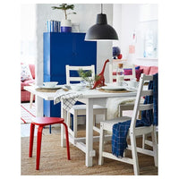 NORDVIKEN / NORDVIKEN Table and 6 chairs - white/white 210/289x105 cm , 210/289x105 cm - best price from Maltashopper.com 29304765