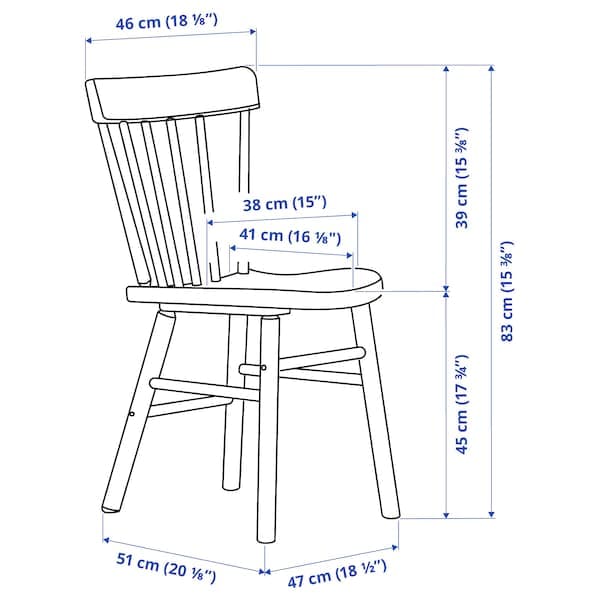 NORDVIKEN / NORRARYD - Table and 4 chairs, white/black, 152/223x95 cm - best price from Maltashopper.com 89305173